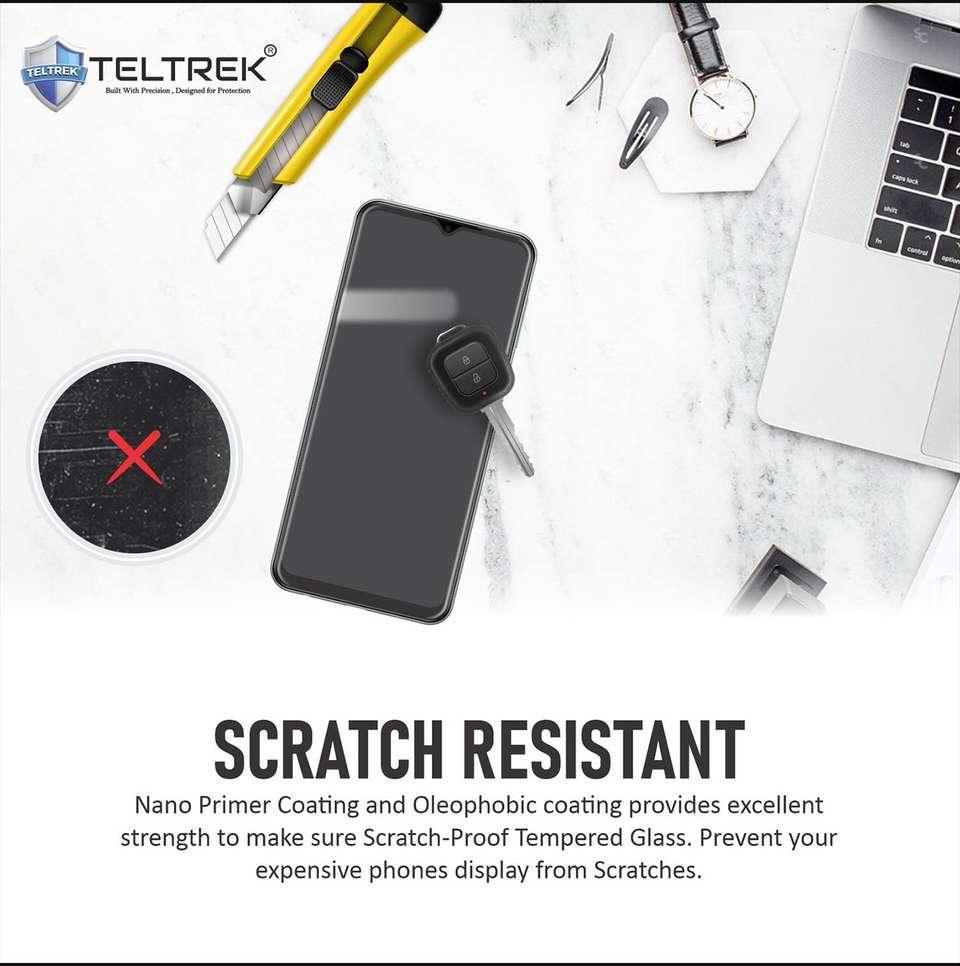 TELTREK Tempered Glass Guard for Tecno Pop X 5G Pack of 1 - Image 8