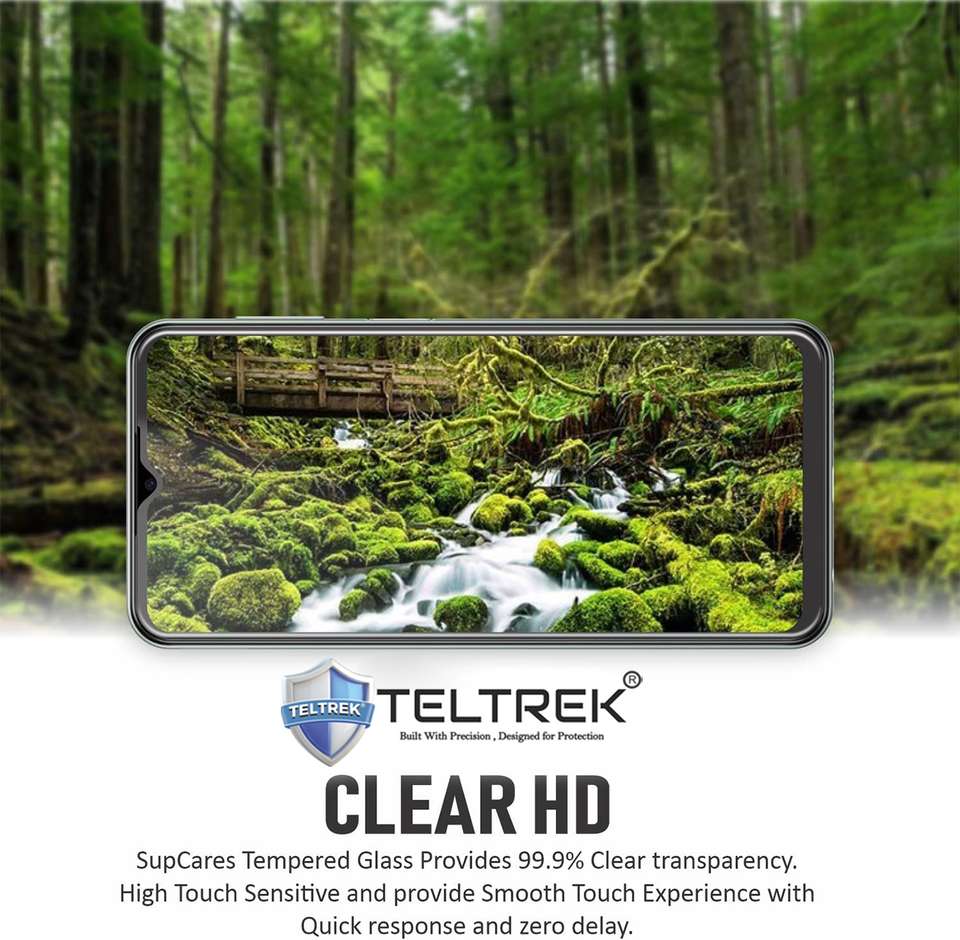 TELTREK Tempered Glass Guard for Tecno Pop X 5G Pack of 1 - Image 7