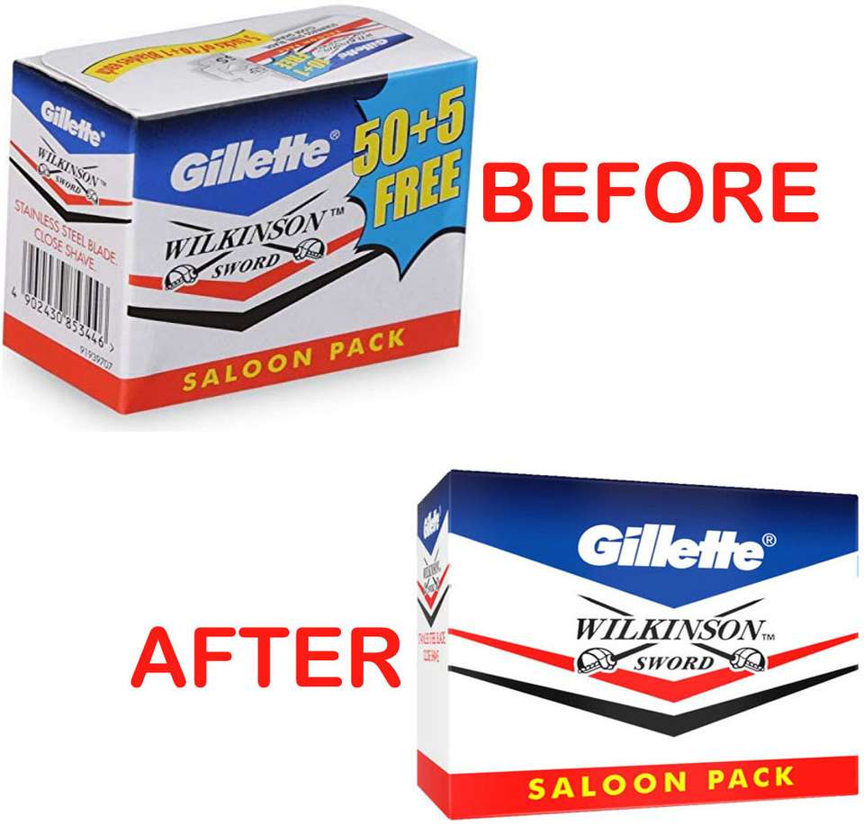 Gillette Wilkinson Sword Saloon Stainless Steel Blades - Image 6