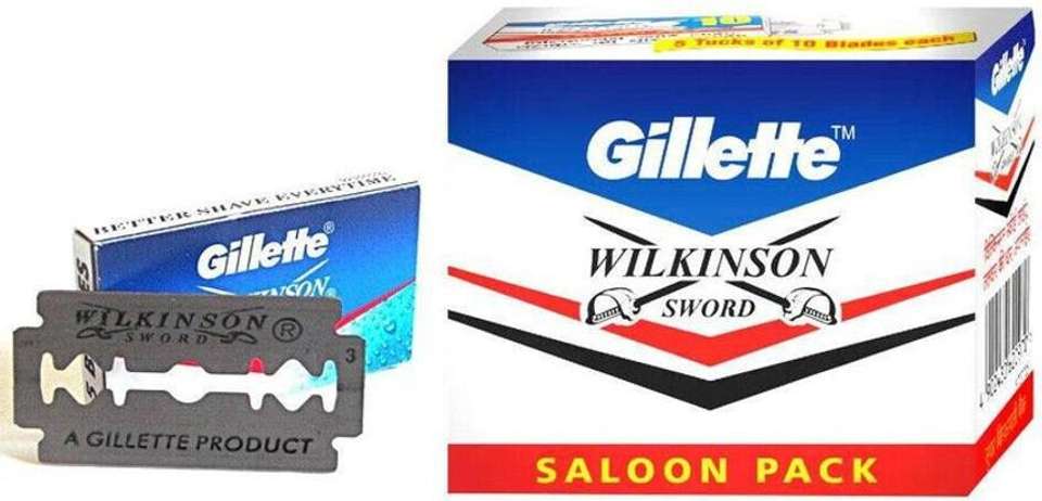 Gillette Wilkinson Sword Saloon Stainless Steel Blades - Image 7