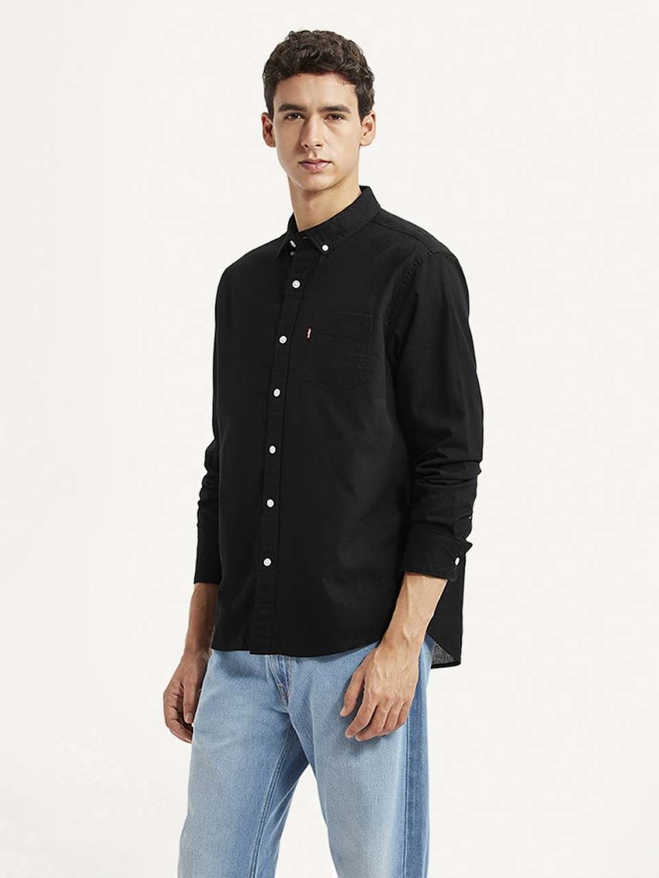 Levi's Men Slim Fit Solid Button Down Shirt - Image 8