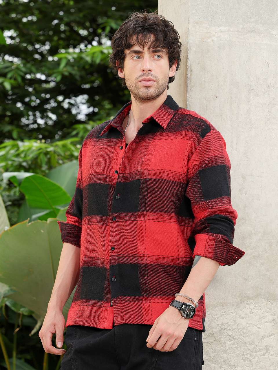 CAHOOT Men Regular Fit Checkered Shirt - Image 9