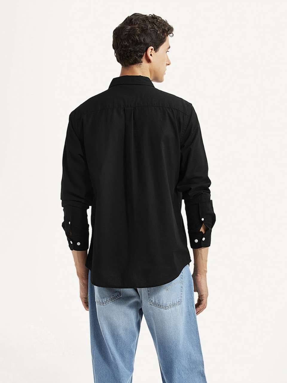 Levi's Men Slim Fit Solid Button Down Shirt - Image 7