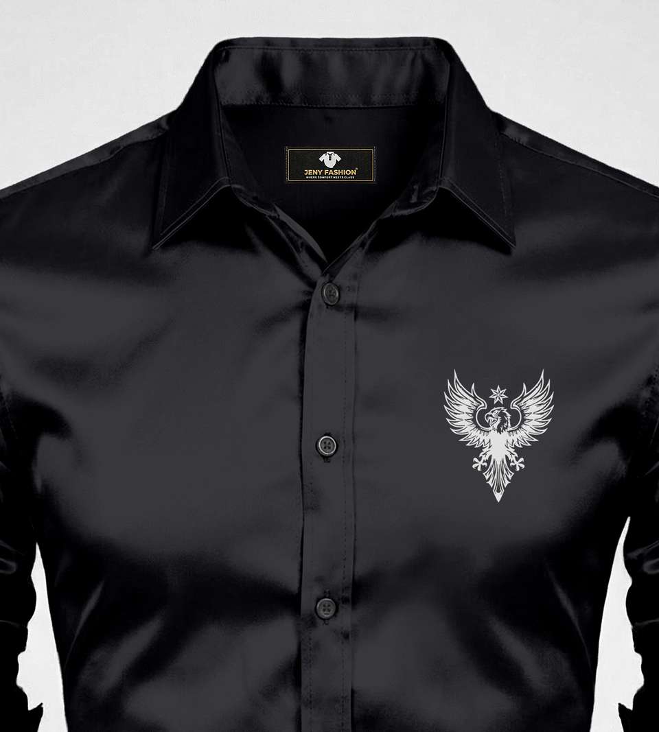 jeny fashion Men Regular Fit Graphic Print Shirt - Image 8