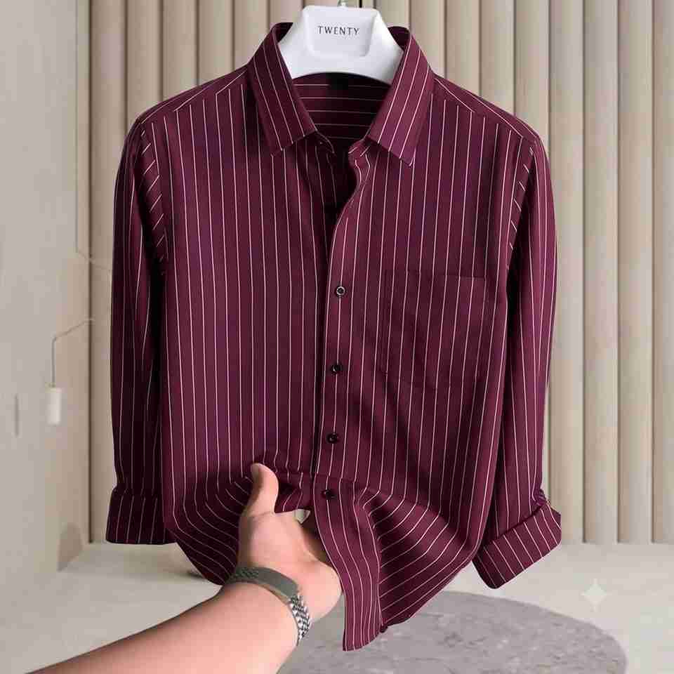 NISKO Men Regular Fit Striped Shirt - Image 5