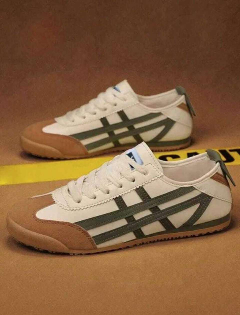 BAKLAVA Sneakers for Men Brown - Image 7