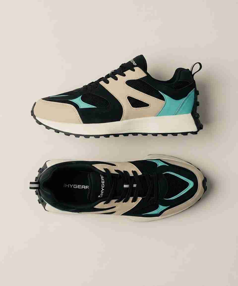 Hygear George Sneakers For Men (Black , 8) - Image 9