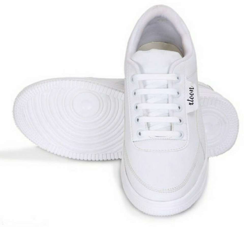 Xtoon White Men's Casual & Gym Sneakers - Image 8