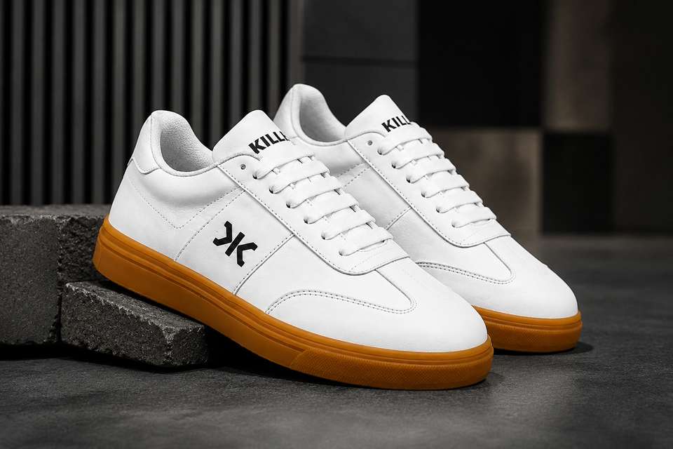 KILLER Men's Lightweight Breathable Gum Sole Sneakers - Image 9