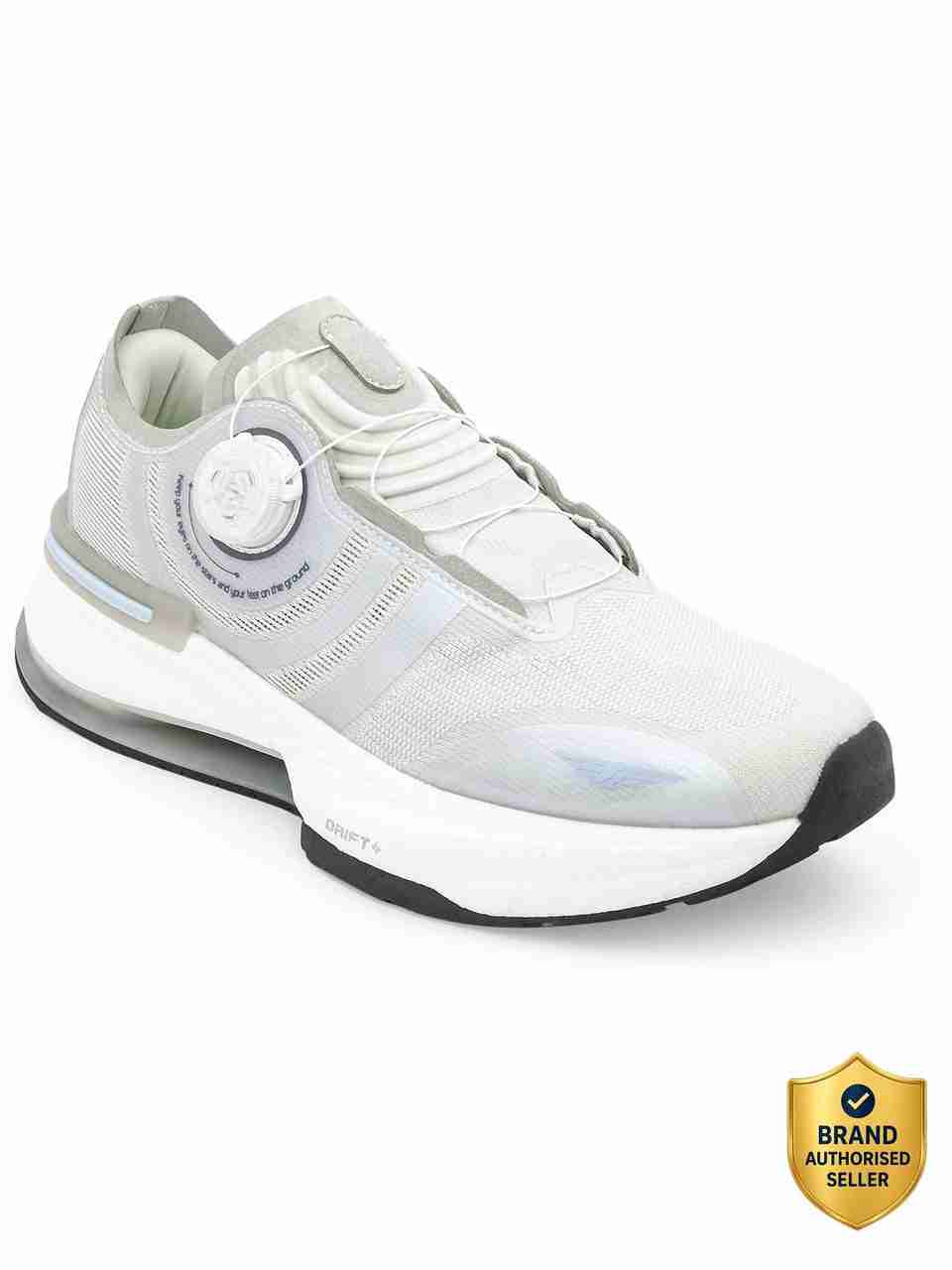 RED TAPE Men's White Walking Shoes Size 9 - Image 8