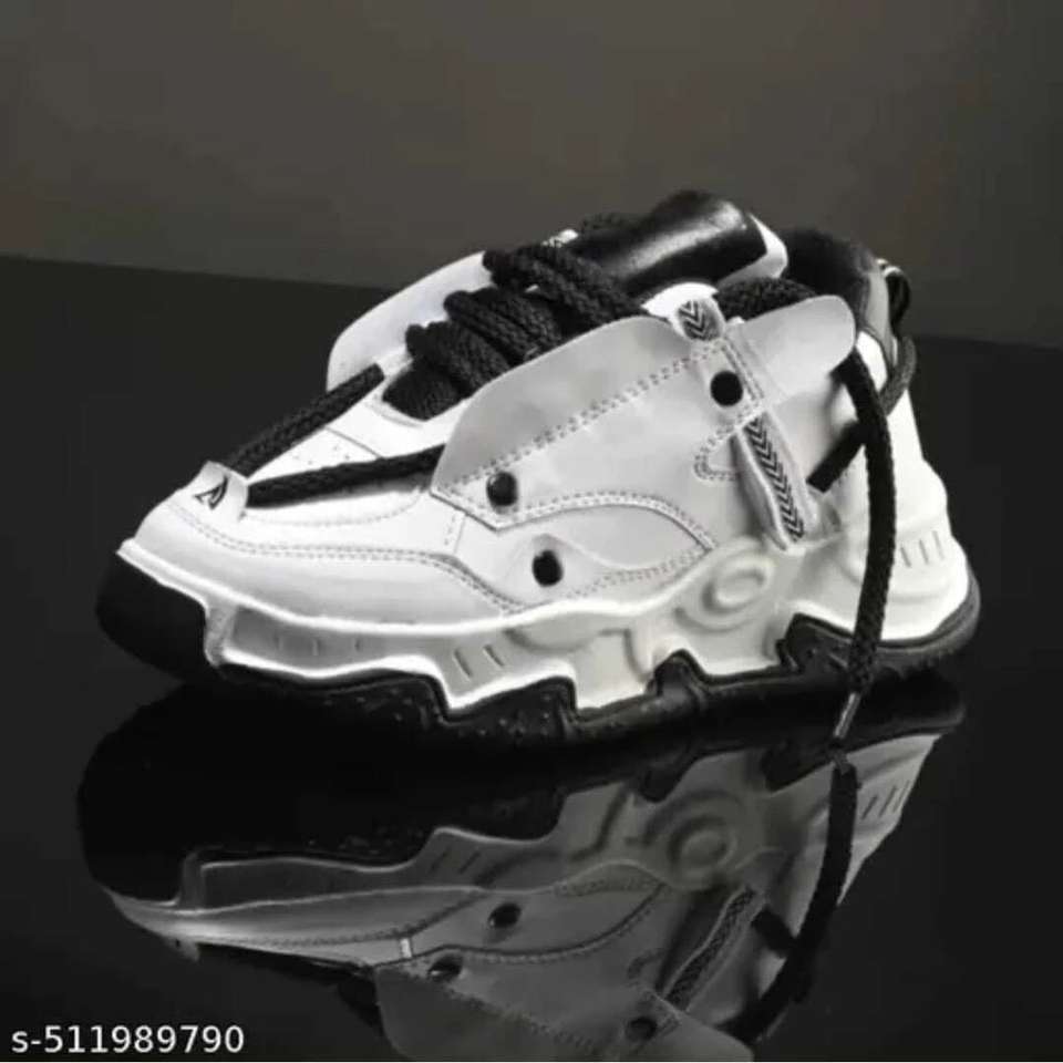Posewalk Black Casual Sneakers - Image 8