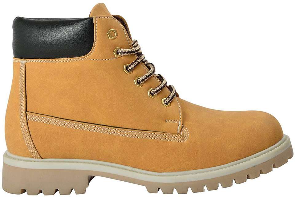 GOLAZO Men Casual High Top Shoes (Brown) - Image 9