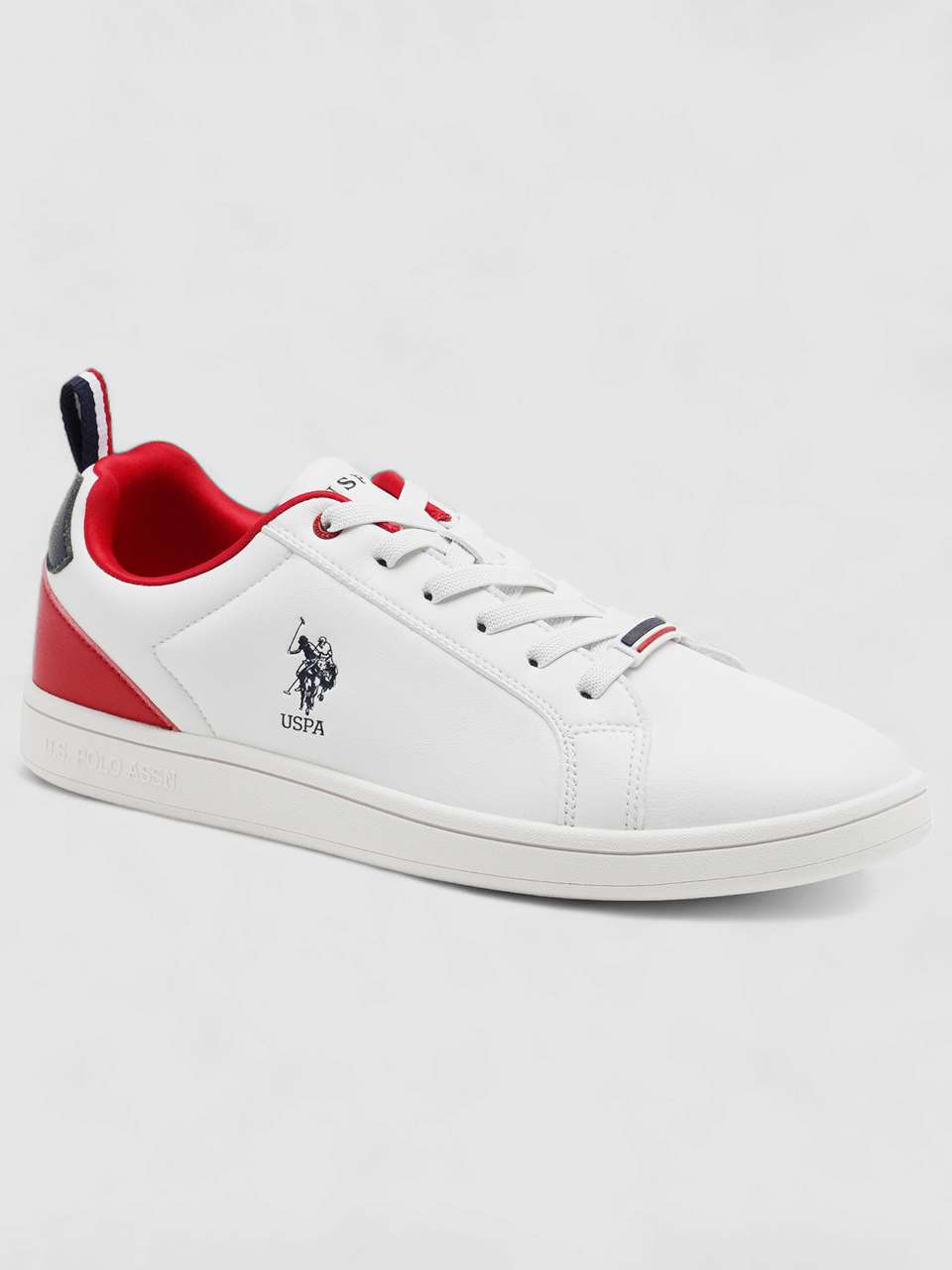 U.S. POLO ASSN. Men's Off White Sneakers Size 9 - Image 9