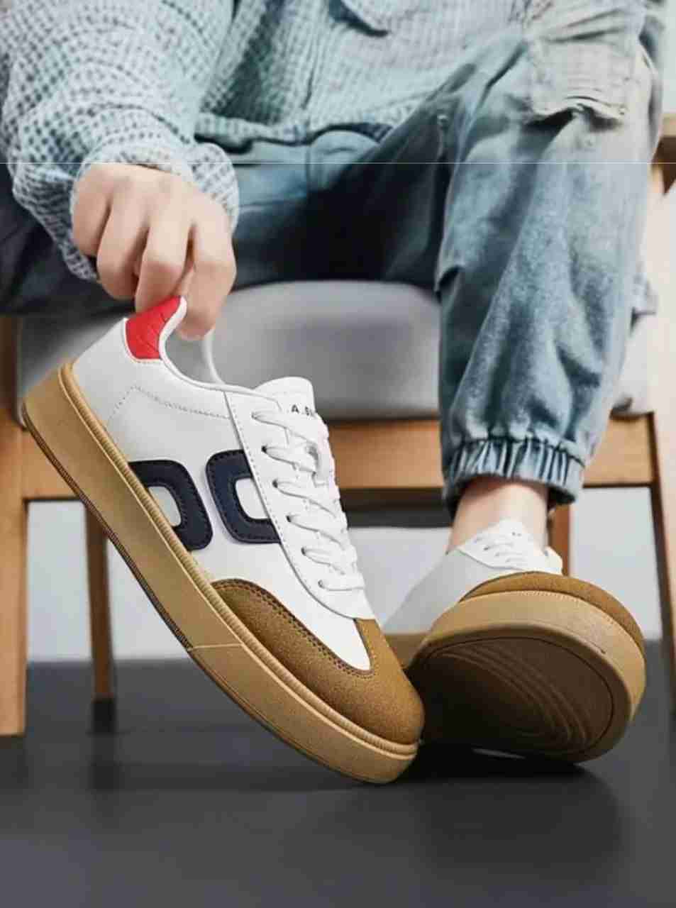ZF ALFIYA Men's White Sneakers 9 - Image 4