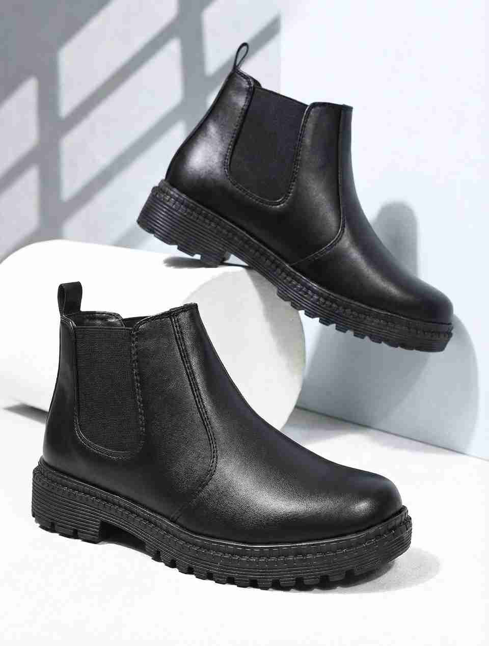 Marcino Men Chelsea Slip-on Synthetic Leather Boots - Image 7