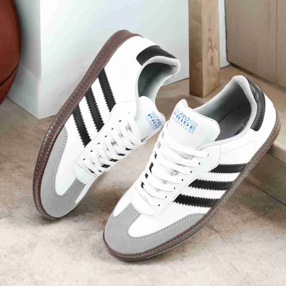 PROPRIDE Young Fashion Men's Sneakers Black 7 - Image 4