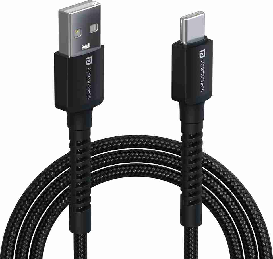 Portronics USB Type C Cable 3A 1m - Image 6