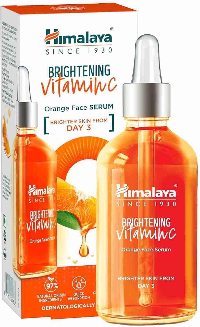 Himalaya Brightening Vitamin C Orange Face Serum 15ml - Image 5