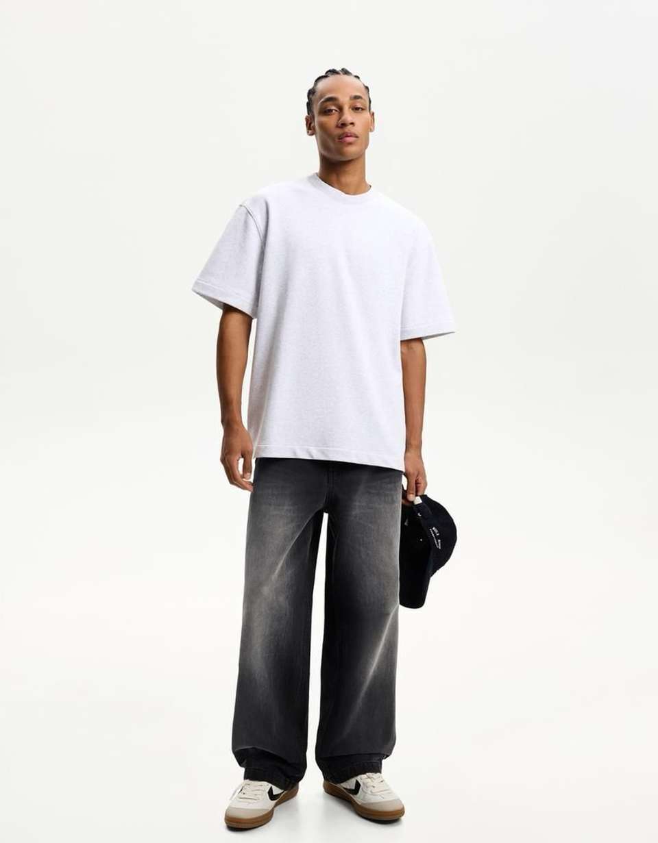 9XDenims Men Loose Fit Mid Rise Black Jeans - Image 7