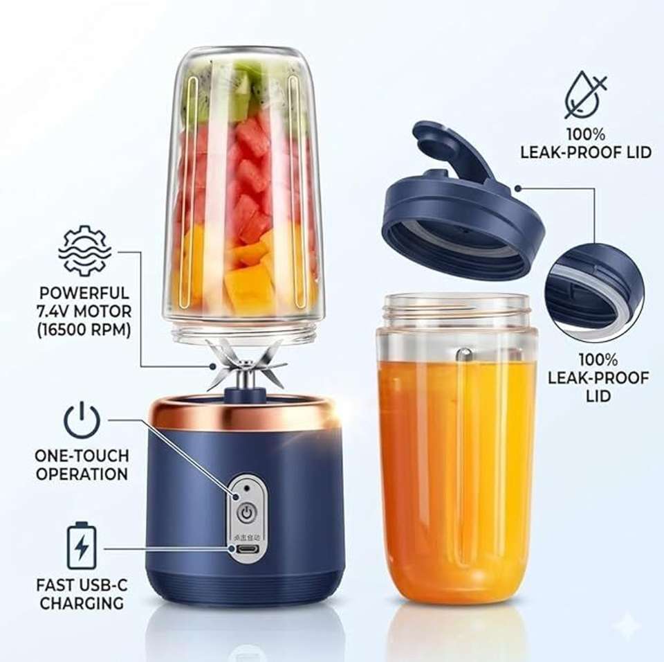 SWIFTBOY Portable USB Rechargeable Juicer Blender - Image 7
