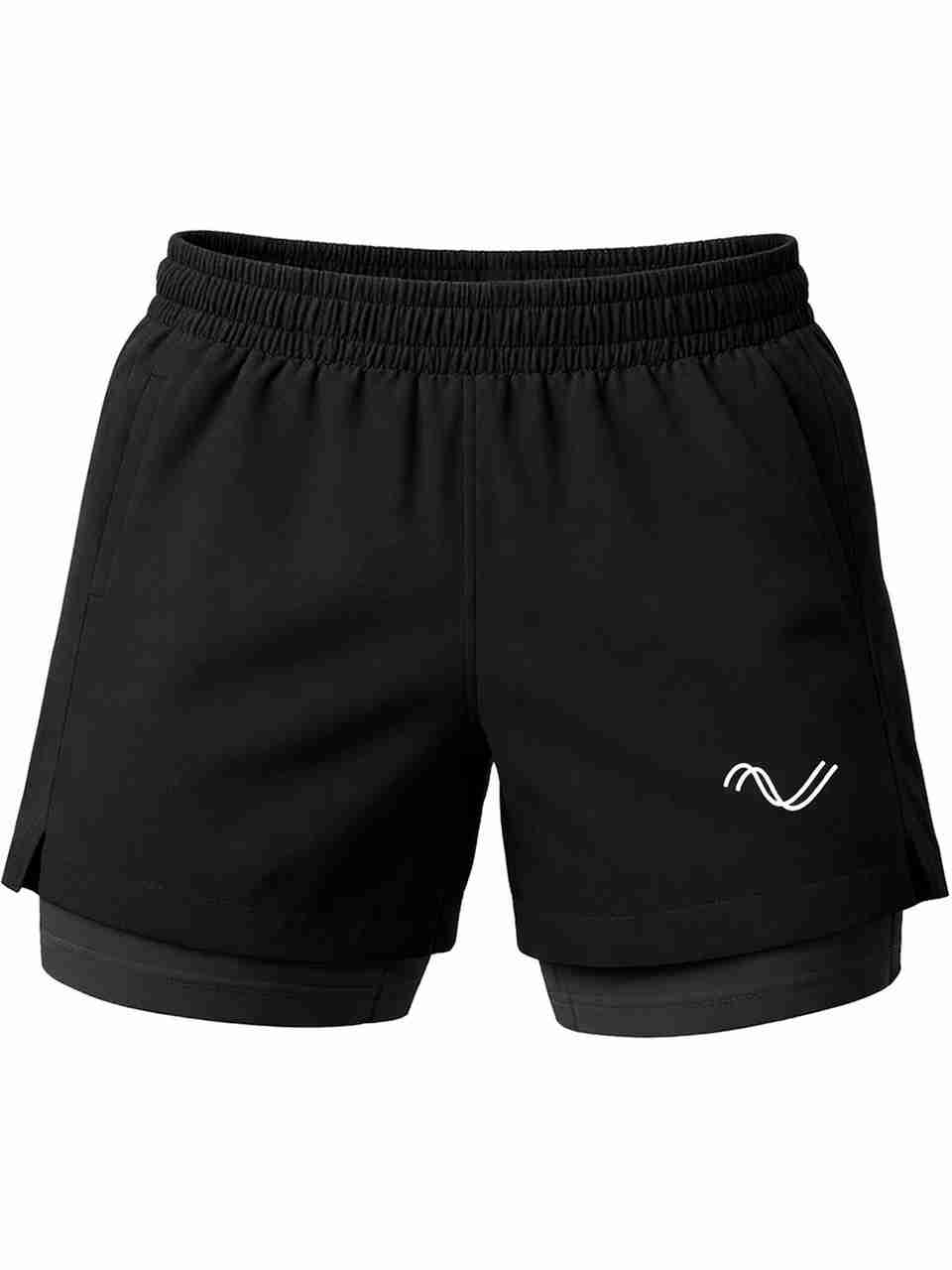 SLOVIC Men Black Running Shorts - Image 6