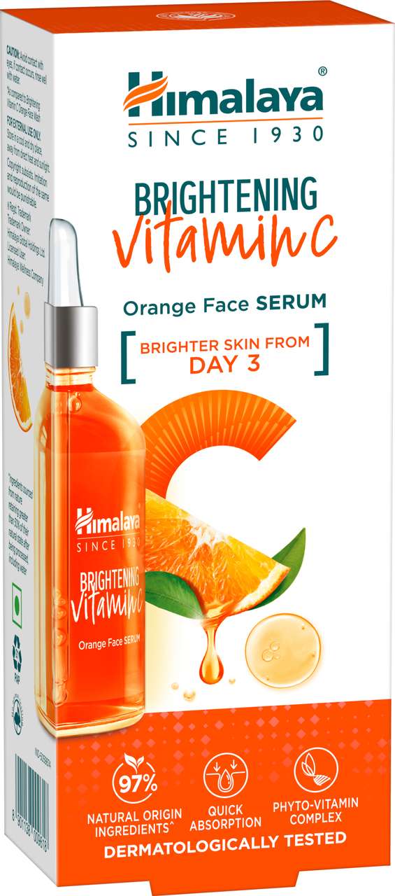 Himalaya Brightening Vitamin C Orange Face Serum 15ml - Image 7
