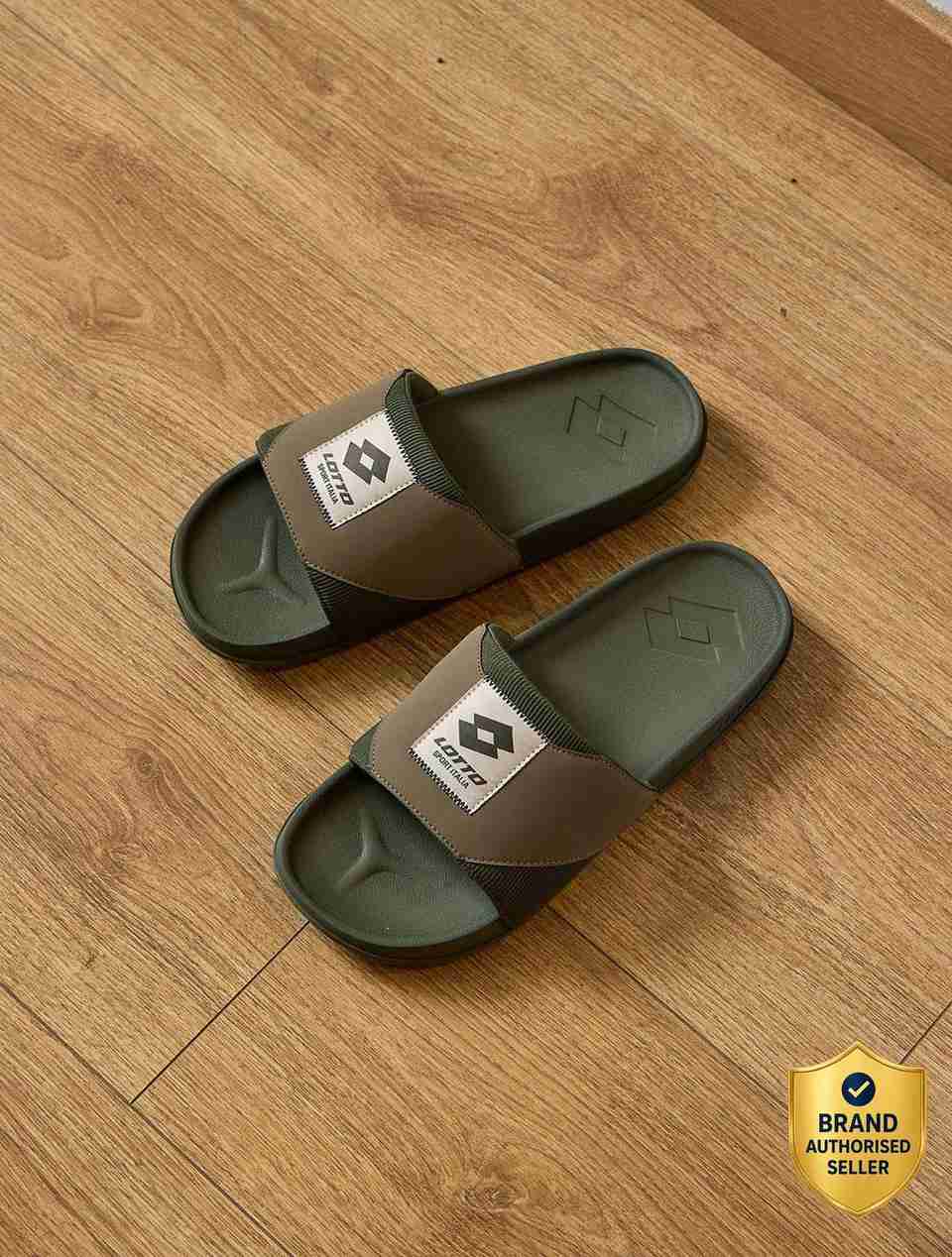 LOTTO Men Enduro Strip Slides - Image 9
