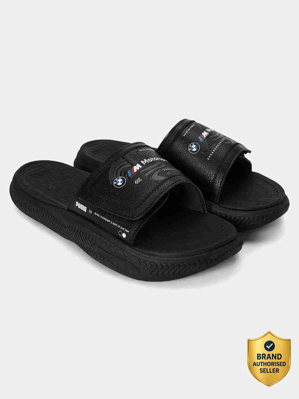 PUMA BMW MMS Softride Slide 2.0 Men Flip Flops Black 6 - Image 7