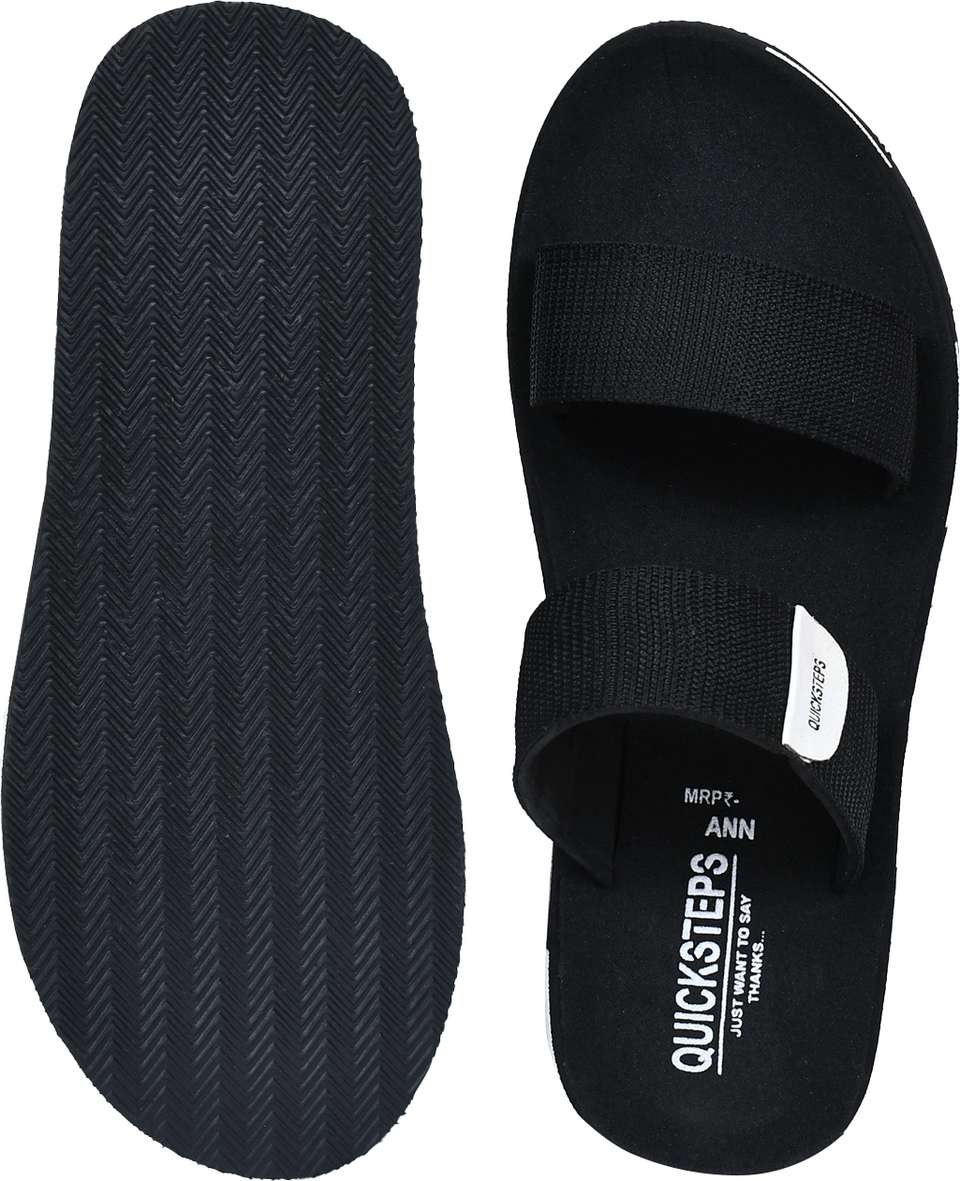 QUICKSTEPS Men Slippers Black 6 - Image 7
