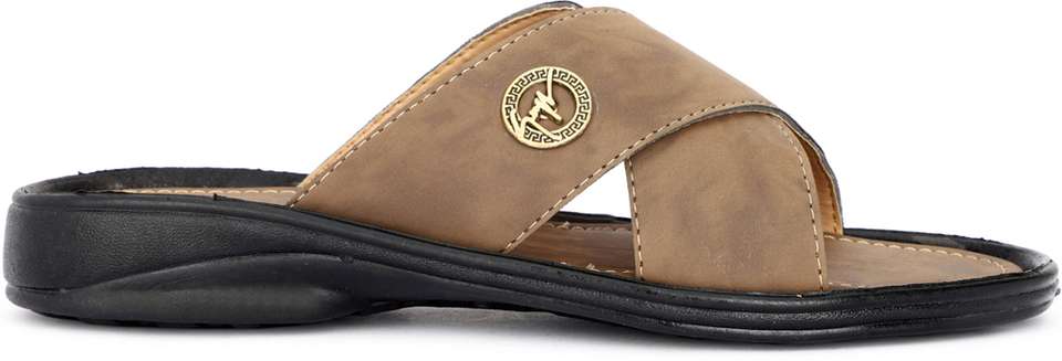 Buxton Men Slides Brown Size 6 - Image 7