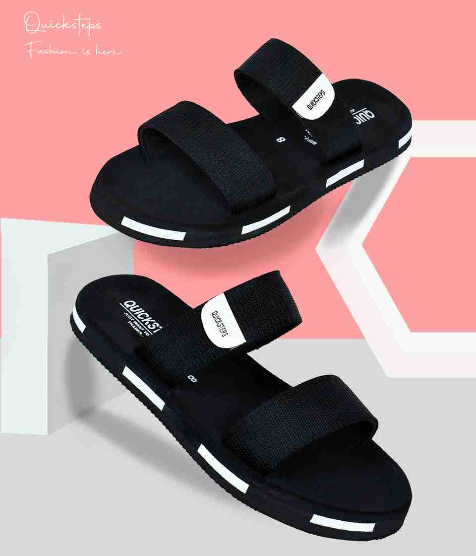 QUICKSTEPS Men Slippers Black 6 - Image 6
