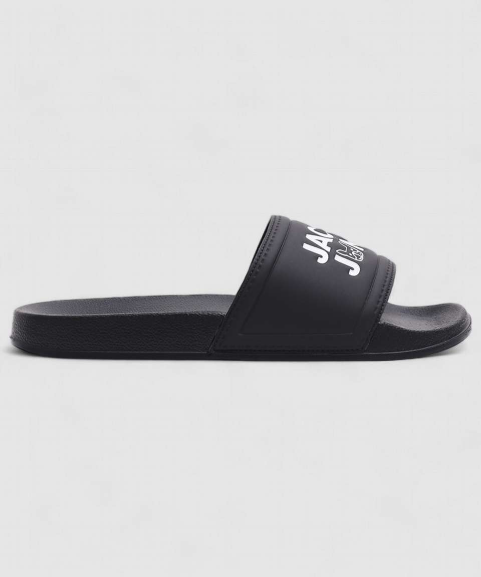 JACK & JONES Men Slides Black Size 8 - Image 9