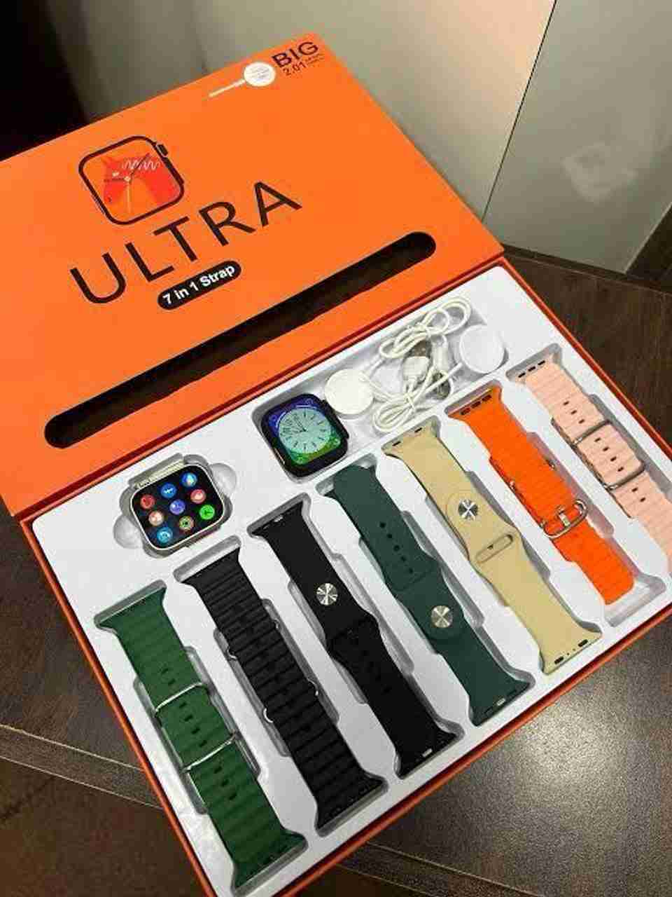 Kumari 7 in 1 ULTRA 4G Smart Watch T900 - Image 4