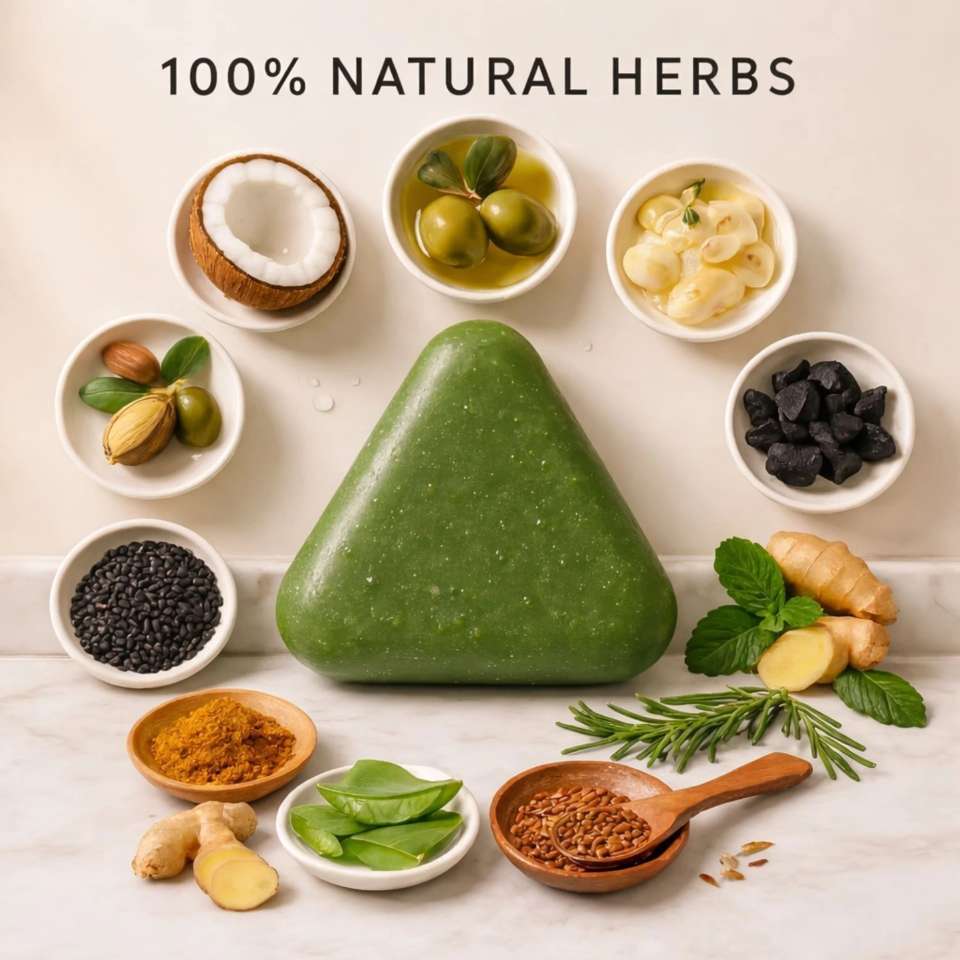 TruGlow Herbal Hair Shampoo Soap - Image 7