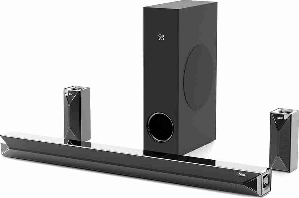 GOVO Gosurround 955 Pro 320W Bluetooth Soundbar (Silver) - Image 8
