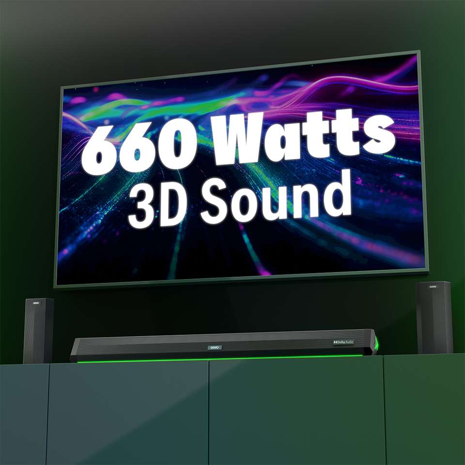 GOVO GOSURROUND 999 660W Bluetooth Soundbar - Image 9