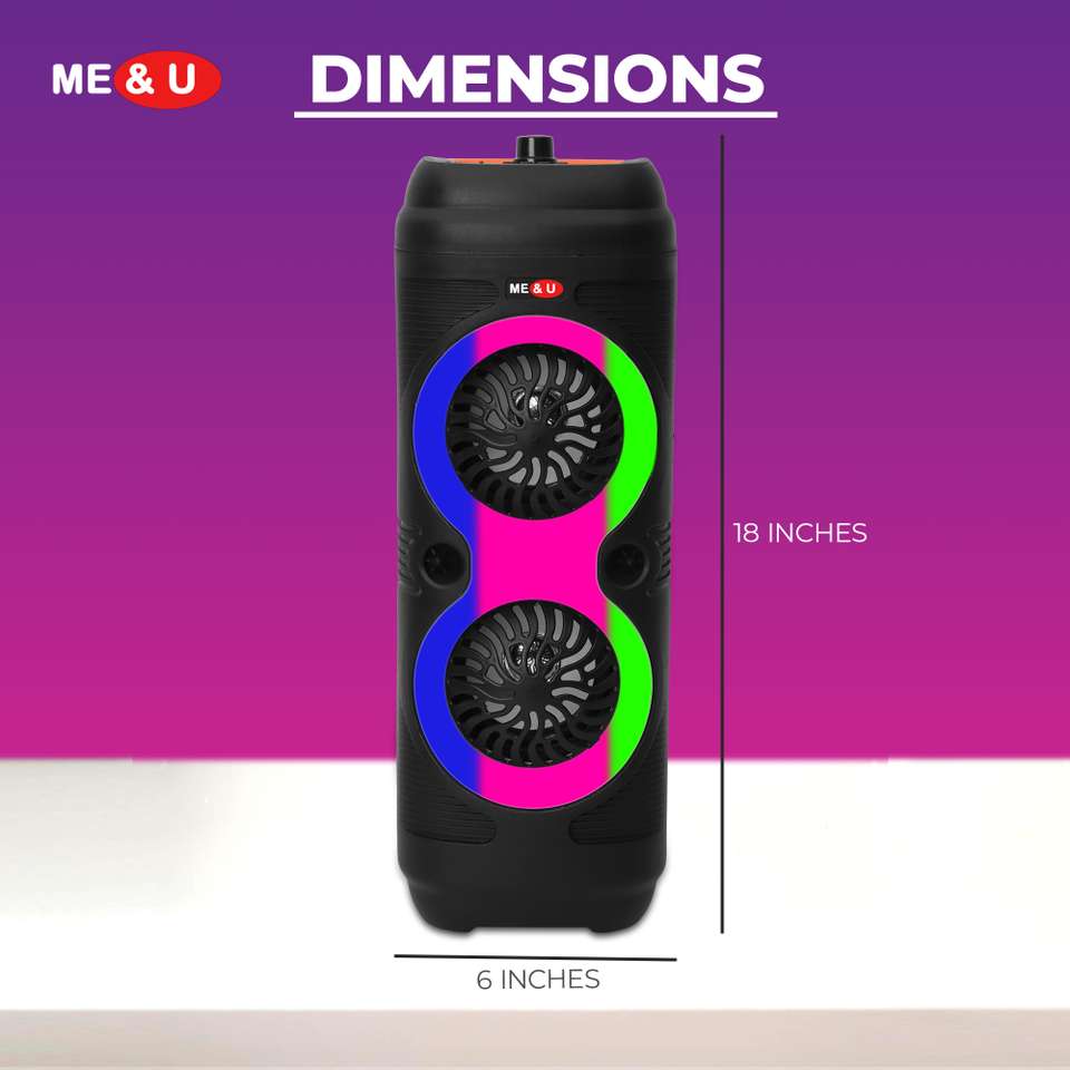 ME&U Infinity 10 Hours Bluetooth Karaoke Mic - Image 9