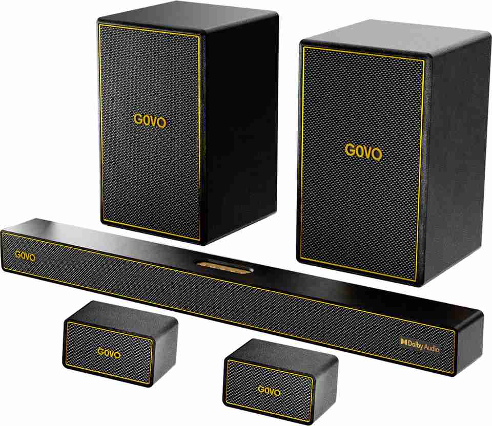 GOVO GoSurround 1008Pro 800W Bluetooth Soundbar Black - Image 8