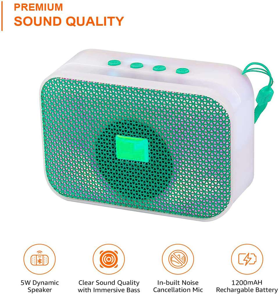 Worricow Bluetooth Speaker Mini Portable - Image 7