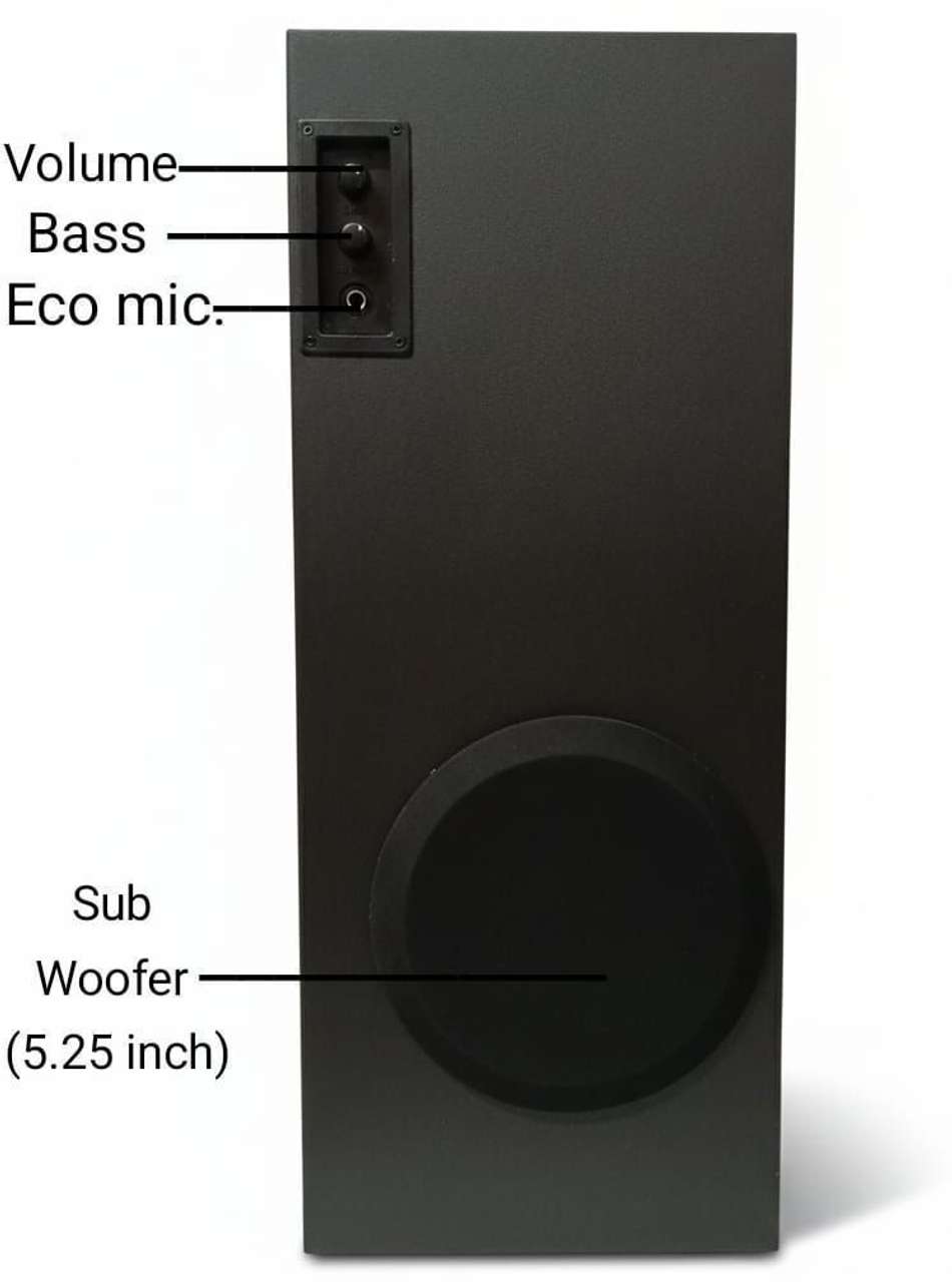 Sainitone ST 05 Black RGB 120W Bluetooth Speaker - Image 9