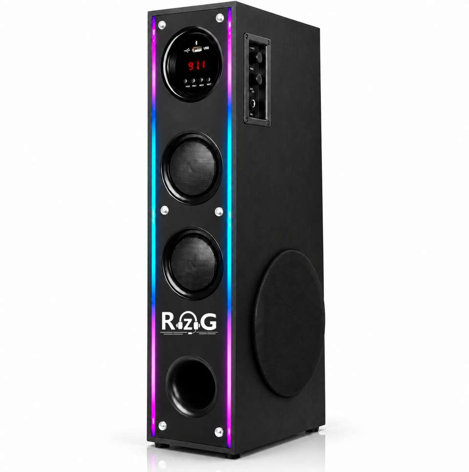 RZG Q-52 Tower Speaker 120W Bluetooth - Image 9
