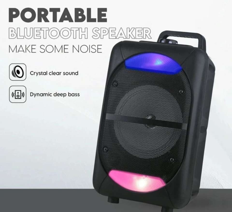 ME&U SargamMusic 8inchD Bluetooth Speaker - Image 7