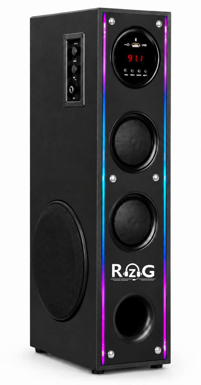 RZG Q-52 Tower Speaker 120W Bluetooth - Image 7