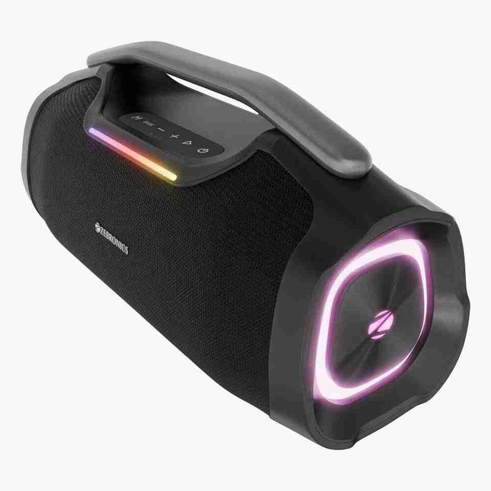 ZEBRONICS Zeb Sound Feast 450 50W Bluetooth Party Speaker Black - Image 6