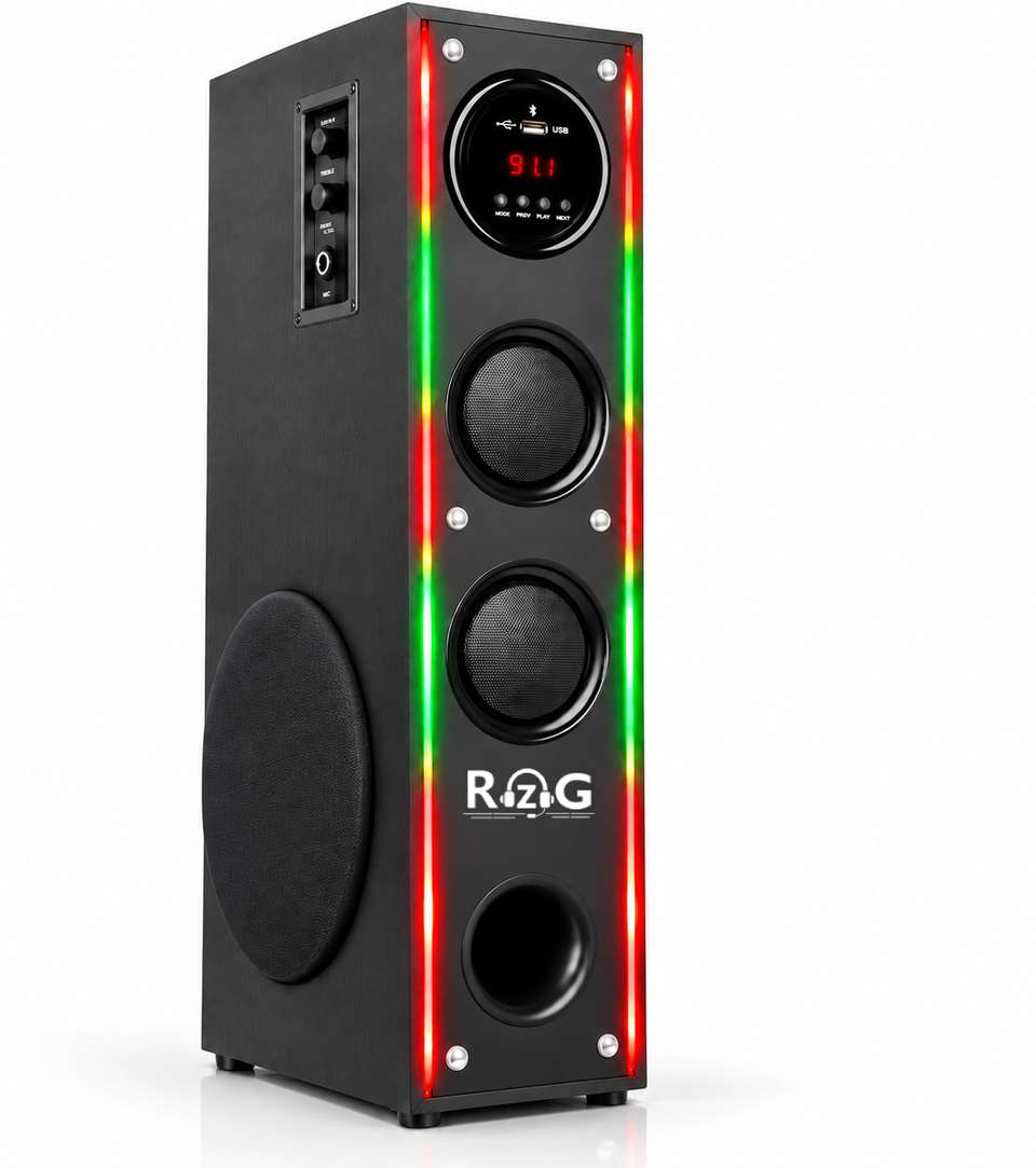 RZG Q-10 DJ Tower Speaker 120W - Image 9