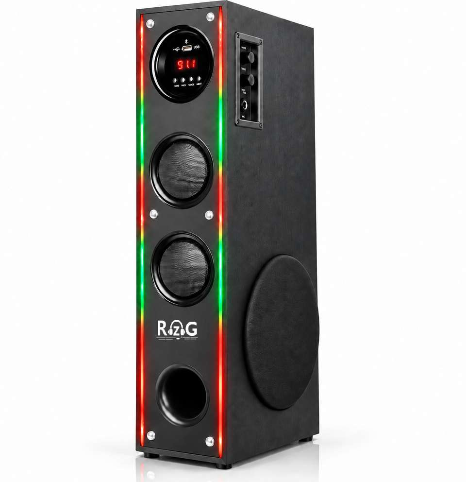 RZG Q-10 DJ Tower Speaker 120W - Image 7