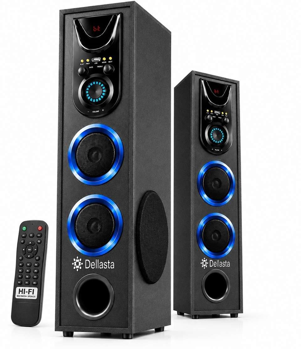 dellasta N-19 DJ Bluetooth Speaker Tower 120W - Image 9