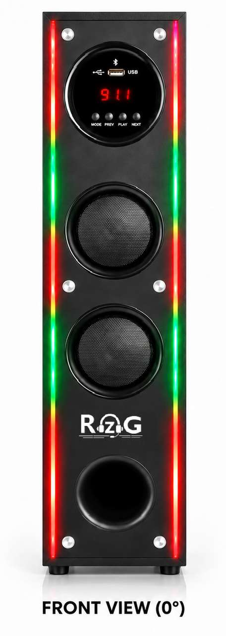 RZG Q-10 DJ Tower Speaker 120W - Image 8