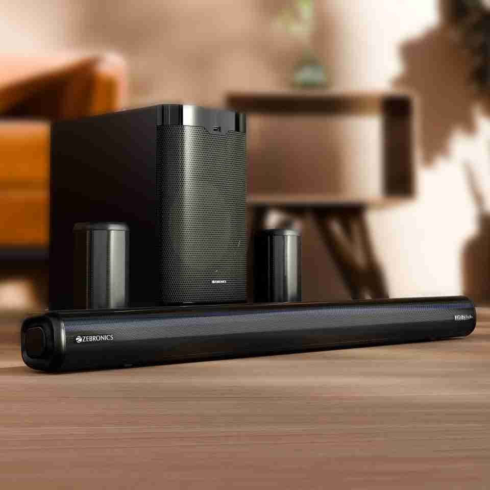 ZEBRONICS Juke Bar 9400 Pro 525W Bluetooth Soundbar Black - Image 7