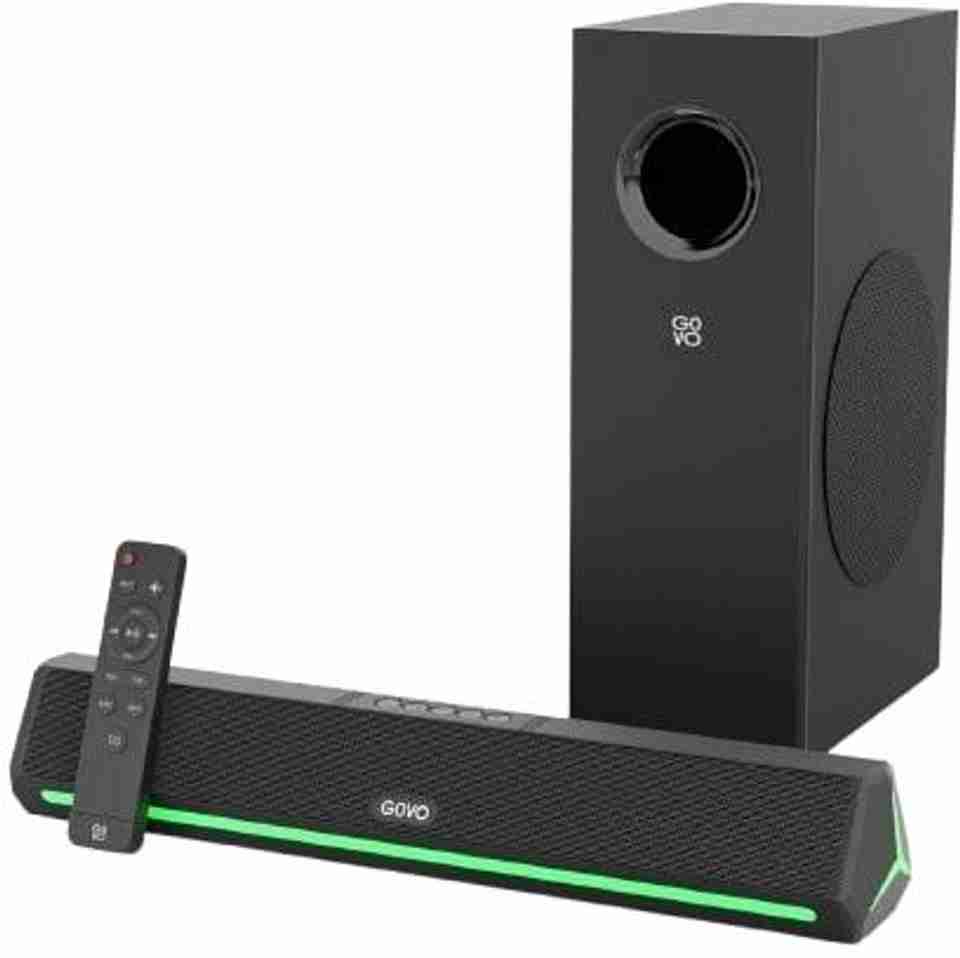 GOVO Gosurround 600 90W Bluetooth Soundbar (Silver) - Image 6
